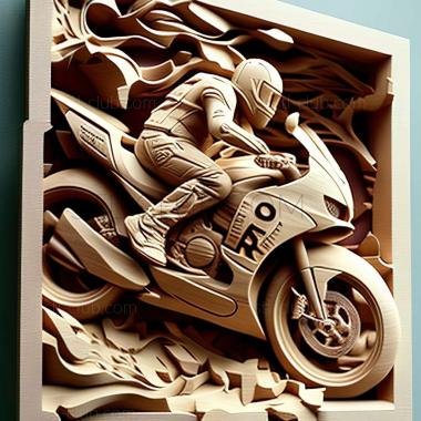 3D мадэль Honda CBR300RA (STL)